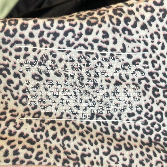 Victoria Secret Blush Leopard Print Bra - Picture 6 of 6